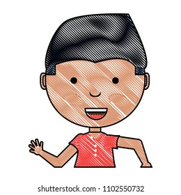 cartoon boy icon
