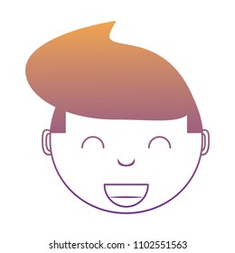 cartoon boy icon