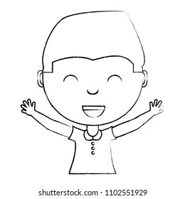 cartoon boy icon