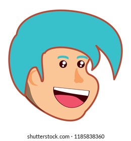 cartoon boy icon
