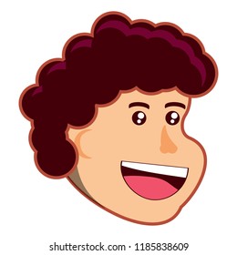 cartoon boy icon