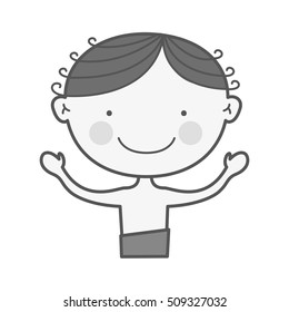 cartoon boy icon