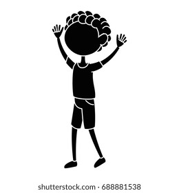 cartoon boy icon