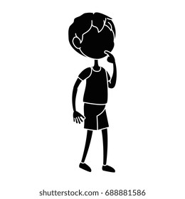 cartoon boy icon