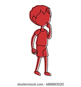 cartoon boy icon