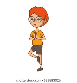 cartoon boy icon