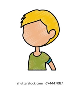 cartoon boy icon