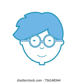 cartoon boy icon
