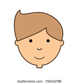 cartoon boy icon