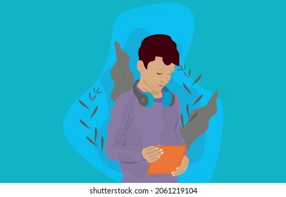 Cartoon Boy illustrations character design, Character Illustrations. Boy flat illustrations