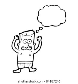 cartoon boy panicking cartoon boy panicking