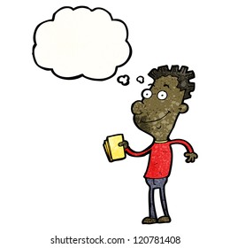 caricaturista con entradas