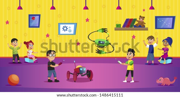remote control robot cartoon