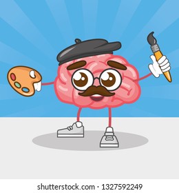 cartoon brain creativity