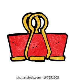 cartoon brass clip