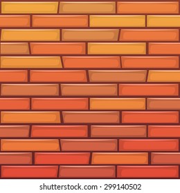 Cartoon Brick Wall
