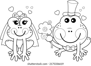 247 Bride groom coloring page Images, Stock Photos & Vectors | Shutterstock