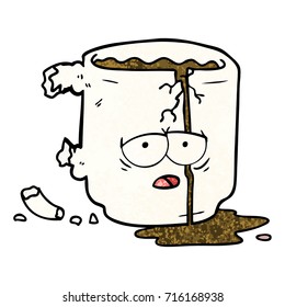caricatura de una taza rota