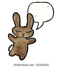cartoon brown bunny