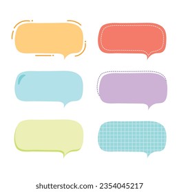 Cartoon bubbles,dialog boxes,comments,text box templates,idea collection,talking speech bubbles,doodle style cartoon balloons,clouds,isolated design elements.