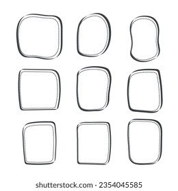 Cartoon bubbles,dialog boxes,comments,text box templates,idea collection,talking speech bubbles,doodle style cartoon balloons,clouds,isolated design elements.