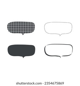 Cartoon bubbles,dialog boxes,comments,text box templates,idea collection,talking speech bubbles,doodle style cartoon balloons,clouds,isolated design elements.