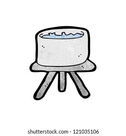 Cartoon-Becherglas