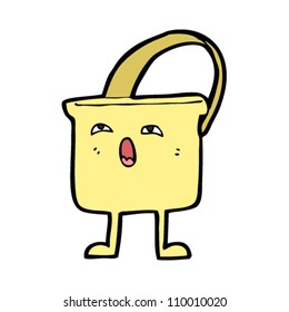 cubo de dibujos animados