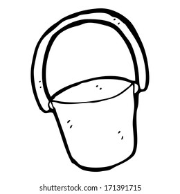 cartoon bucket