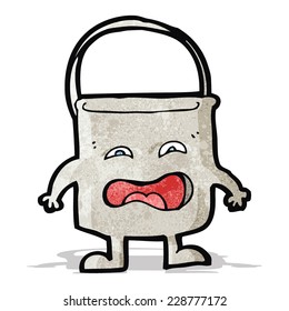 cubo de dibujos animados