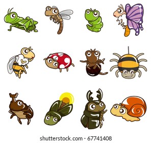 Cartoon Bug Icon