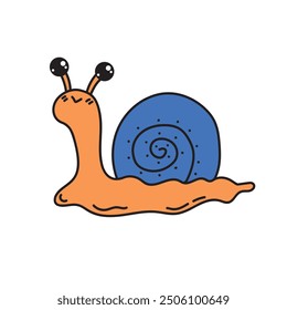 Cartoon Bugs Doodles - Snail