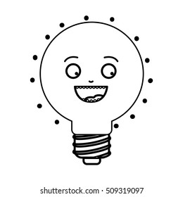 cartoon bulb light