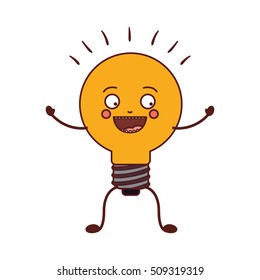 cartoon bulb light