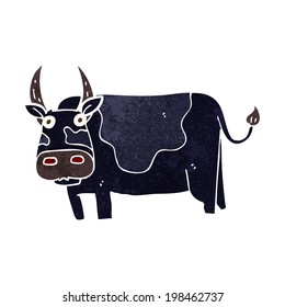 cartoon bull