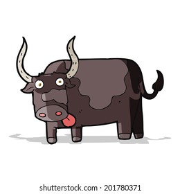 toro de caricatura