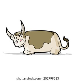 cartoon bull 