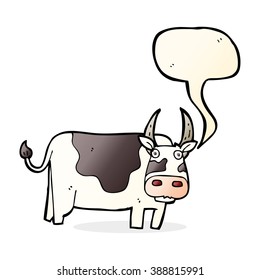 touro de desenho animado com balão