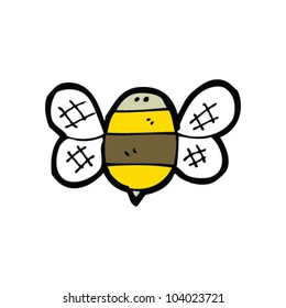 abeja de burbujas de dibujos animados