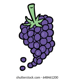 desenho animado cacho de uvas