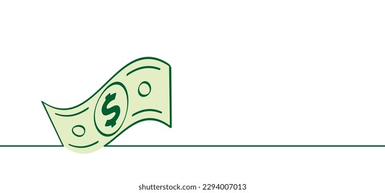 Cartoon bundle usa paper money icon or logo. Vector dollar, money notes or money bill. Bills for cash and currency. Banknotes, banking finance investment. America, vs flag.