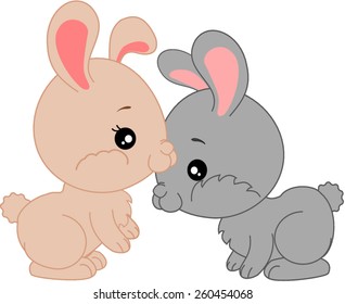 Cartoon bunnies