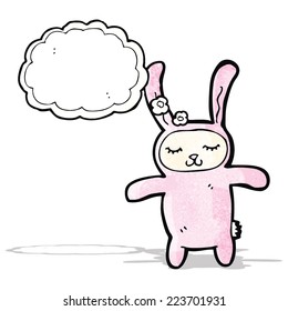 Cartoon-Kaninchen