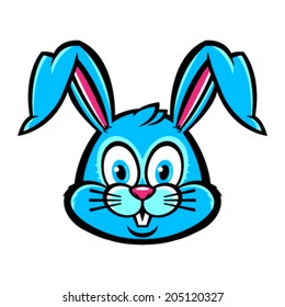 Cartoon bunny rabbit vector 