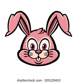 Cartoon bunny rabbit vector 