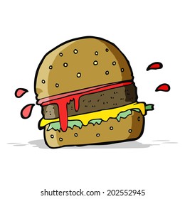 Cartoon-Burger