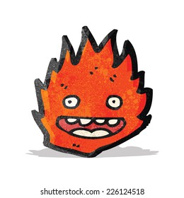 incendio de caricatura