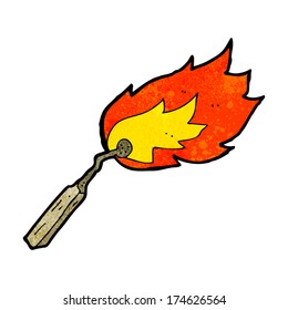 partido de quema de caricaturas