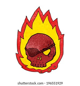 Cartoon-Brennskull