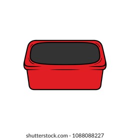 Cartoon Bus Tub With Stretch Cover